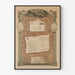 Vintage-Poster Französisches Rotes Kreuz – An die guten Französinnen und an die guten Franzosen