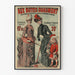 Vintage-Modeposter Aux Buttes Chaumont - Kleidung des 19. Jahrhunderts