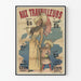 Vintage-Poster für Arbeiter Mode und Accessoires Paris
