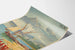 Vintage-Poster Evian-les-Bains-Bucht – Wanddekoration Reise und Natur