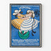 Plakat Künstlerball der Joujoux – Vintage-Wanddekoration