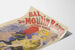 Vintage-Poster vom Moulin Rouge – Pariser Wanddekoration