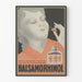 Vintage-Poster Balsamorhinol für medizinische Wanddekoration