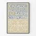 Vintage-Poster Wanddekoration Buch Extaze Louis Couperus