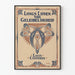 Vintage-Dekorationsposter Langs Lijnen van Geleidelijkheid Louis Couperus