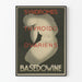 Vintage-Poster für medizinische Syndrome Thyroïdo-Ovarien Basedowine
