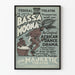 Vintage-Poster Federal-Theater - Bassa Moona