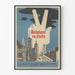 Vintage-Poster Belgien Resists - Historische Wanddekoration