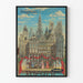 Vintage-Poster Belgien Sabena Wanddekoration