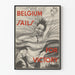 Vintage-Poster Belgien stürzt sich auf den Sieg