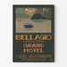 Vintage-Poster Bellagio Lago di Como Grand Hôtel Wanddekoration