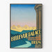 Vintage-Poster vom Bellevue Palace und Grand Hôtel Bernerhof Bern