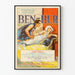 Vintage-Poster Ben-Hur - Klassische Kinowanddekoration