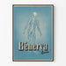 Vintage-Poster Bénerva Roche Illustration des menschlichen Nervensystems