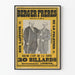 Vintage-Poster Berger Frères Professoren des Billardspiels