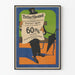 Vintage-Poster Berliner Abendpost Wanddekoration