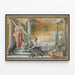 Vintage-Poster Berliner Gewerbeausstellung 1896 Wanddekoration — gerahmtes Bild an der Wand