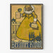 Vintage-Poster Berliner Kindl für Wanddekoration