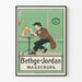 Vintage-Poster Bethge & Jordan Magdeburg Retro-Wanddekoration