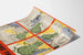Vintage-Poster zur Sensibilisierung für das Sparen - Vorsicht vor dem Verschwendungs-Käfer