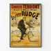 Vintage-Poster von Charles Terront und seinem Rudge-Fahrrad für Wanddekoration