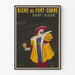 Vintage-Poster Bier du Fort-Carré Saint-Dizier