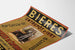 Vintage-Poster Bierlager in Ivry Jacobsen aus Kopenhagen