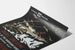 Vintage-Poster Theater 'Big Blow' – Dramatische und grafische Wanddekoration