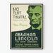 Vintage-Poster Theater Big Tent - Abraham Lincoln