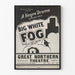 Plakat Theater Big White Fog - Vintage Wanddekoration