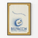 Vintage-Poster Bilivaccin Mundschutz-Impfung
