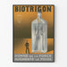 Vintage-Poster Biotrigon Wanddekoration im Retro-Stil