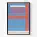 Poster Abstrakte Bireline Kunst - Bunte Geometrische Komposition