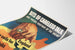 Vintage-Propagandaposter gegen Spionage mit Puzzle und Nazi-Hand