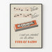 Vintage-Werbeplakat Blephargyl Ferlux