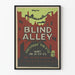 Vintage-Poster Blind Alley Théâtre Präsident