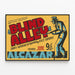 Vintage-Poster Blind Alley Alcatraz Wanddekoration Retro — gerahmtes Bild an der Wand
