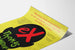 Dekorativer Poster Ex Thomas Blondeau – Grafischer Stil und Lebendige Farben