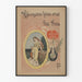 Vintage-Poster Blossoms from Over the Sea für Wanddekoration