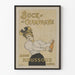 Vintage-Poster Bock Champagne Albert Moussoux