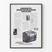 Vintage-Poster der Bücherwoche 1975 - Wanddekoration Literatur und Reisen