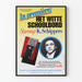 Vintage-Poster Het Witte Schoolbord de K. Schippers
