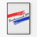 Dekoratives Poster Boekenweek '89 mit schlichter grafikdesign