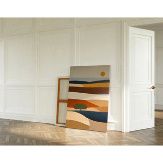 Tableau Coloré – Soleil d’Argile