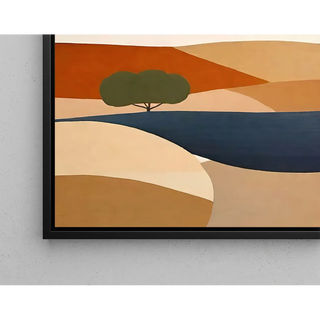 Tableau Coloré – Soleil d’Argile