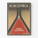 Vintage-Werbeplakat Borostyrol, das Wunden verschließt