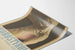 Werbeplakat Borostyrol Gewebetuch Vintage