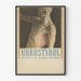 Werbeplakat Borostyrol Gewebetuch Vintage