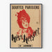 Vintage-Poster Bouffes Parisiens Miss Helyett