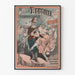 Vintage-Poster Bougival Bal des Canotiers - Retro-Wanddekoration